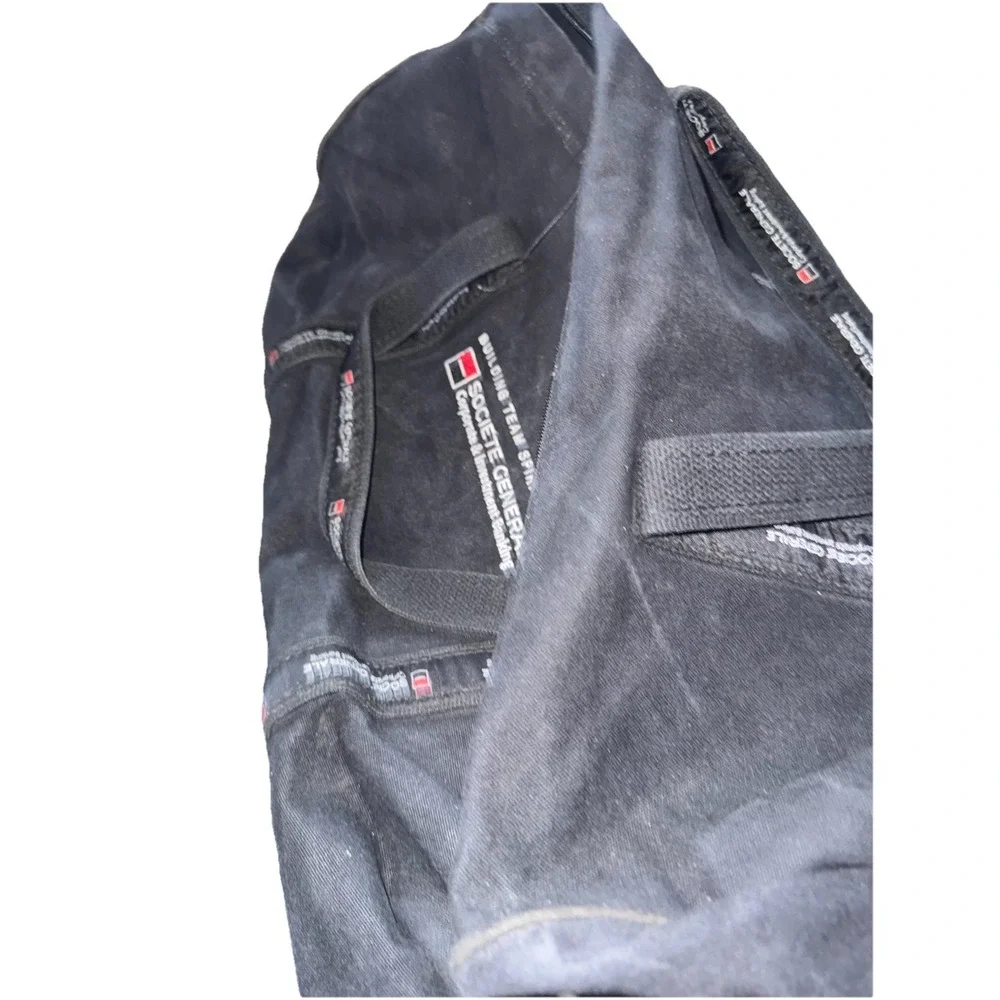 Authentic Societe Generale Banker Bag Black Finance Travel Carry On Duffle